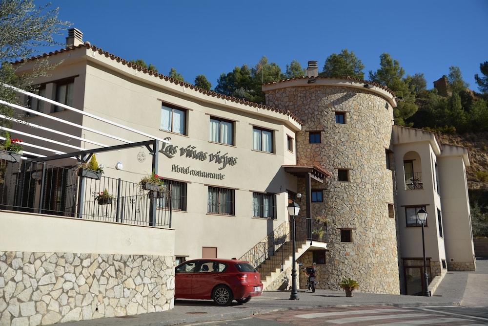 Hotel Restaurante Vinas Viejas Fuentes de Ayódar Exteriör bild